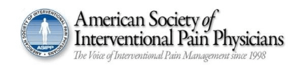 American Society of Interventional pain physicians