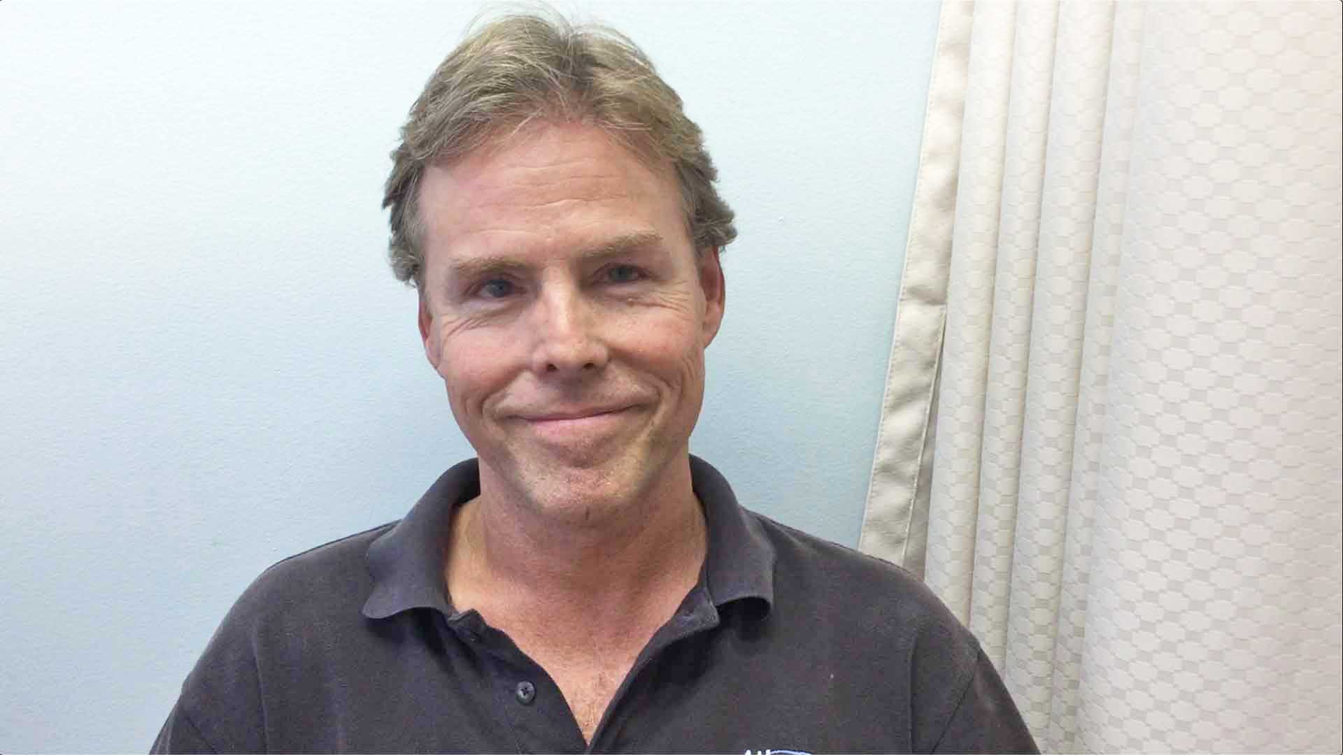 steve after shoulder stem cell treatment